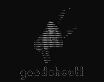good shout!